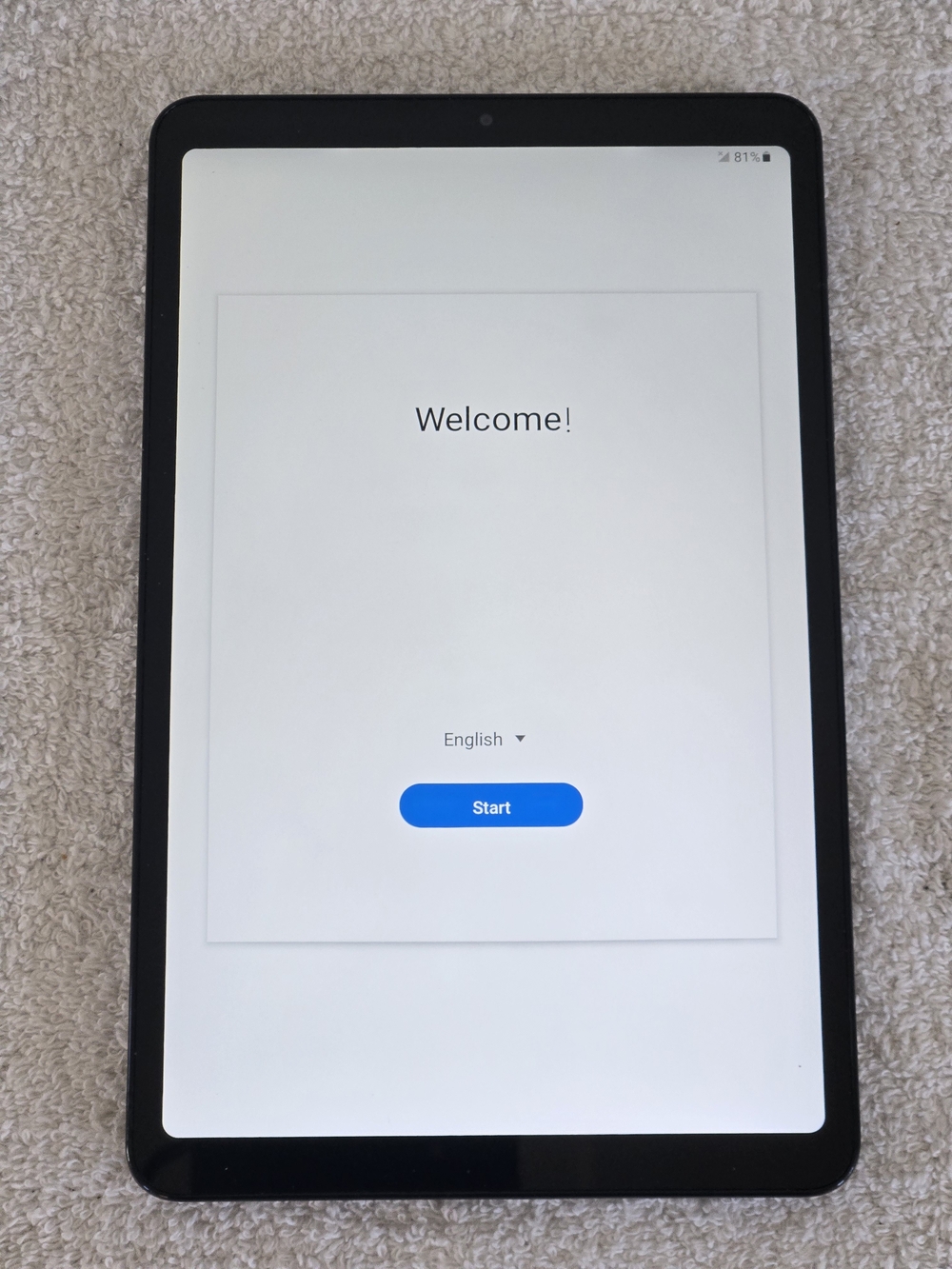 Verizon Samsung Galaxy Tab A SM-T307U 32 GB Wi-Fi 8.4 Inch Gray *WORKING READ*